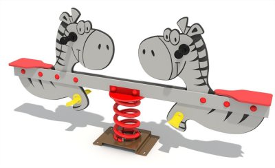  金沙游乐斑马主题双人儿