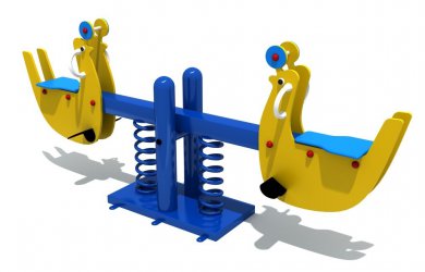  金沙游乐双人海豚儿童弹