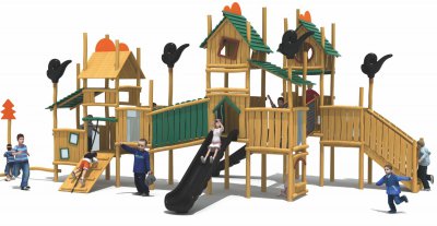 金沙游乐木质森林庄园主