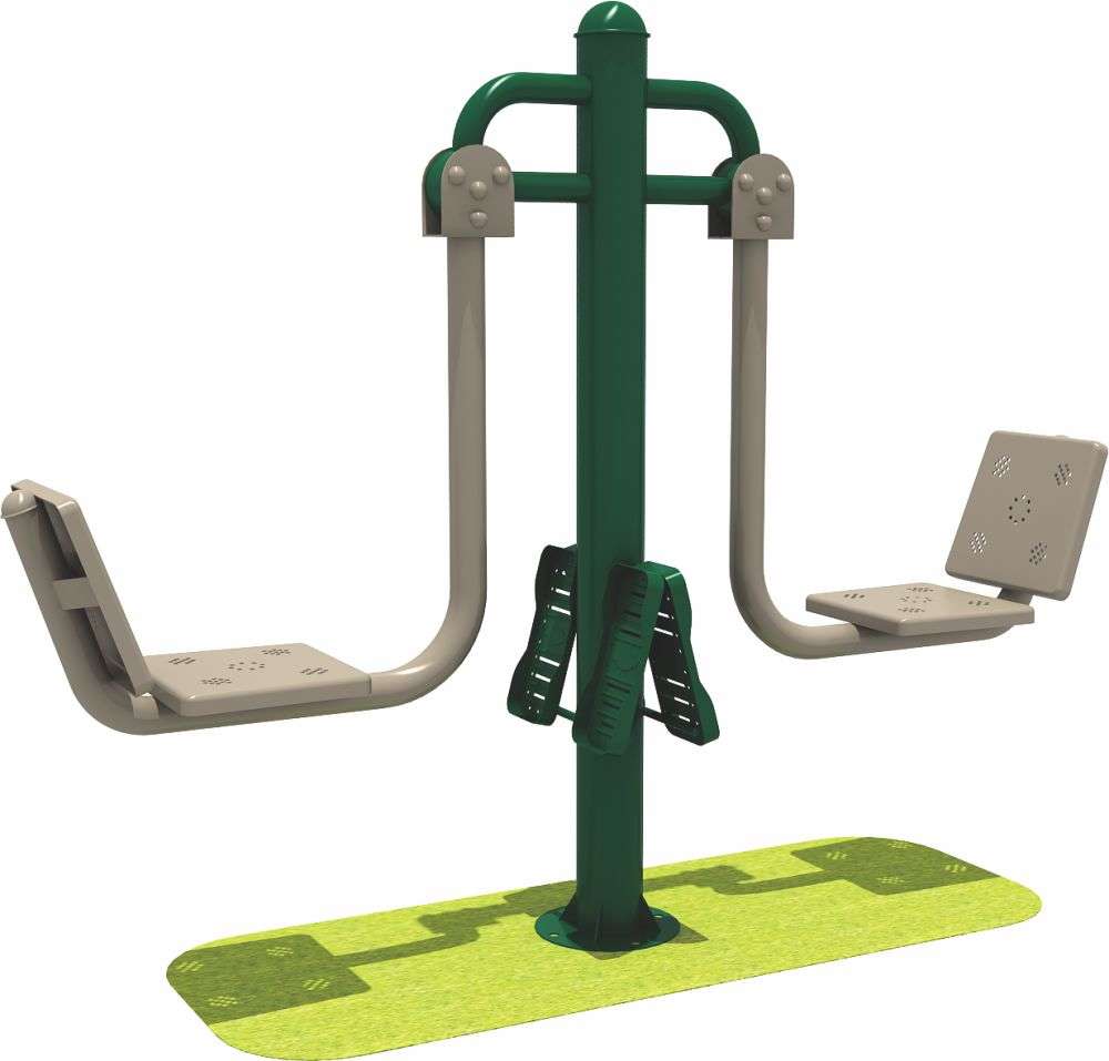 金沙健身器材 限位双人坐