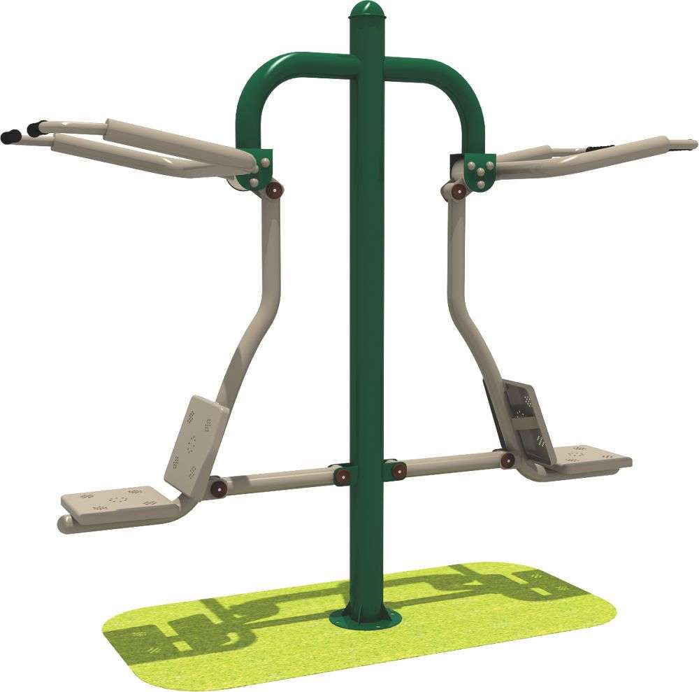 金沙健身器材 限位双人坐