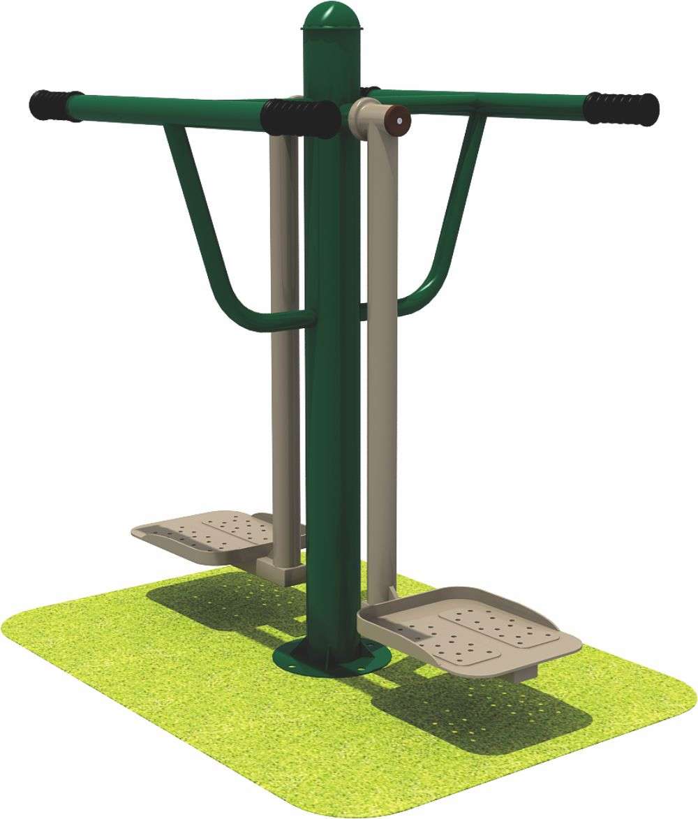 金沙健身器材 限位双人浪