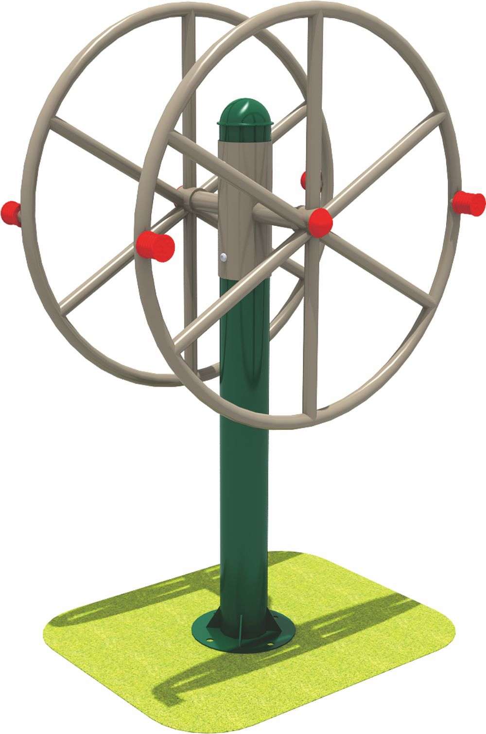 金沙健身器材 旋转风轮