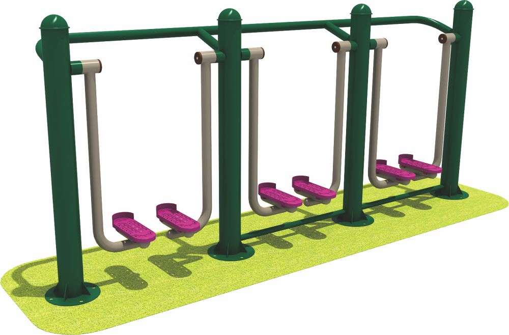 金沙健身器材 三人漫步机