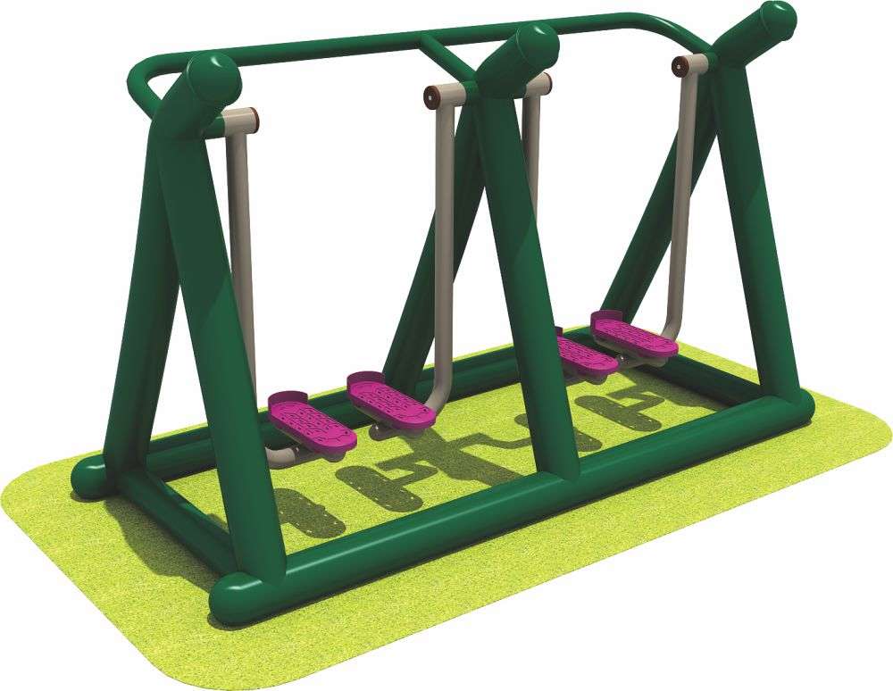 金沙健身器材 两人落地漫