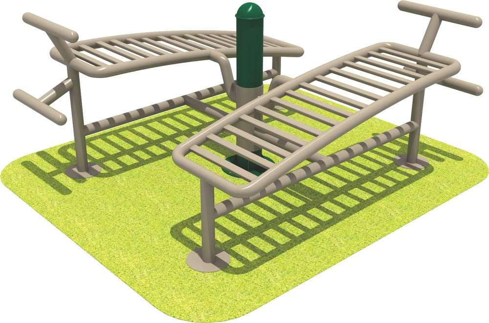 金沙健身器材 双人腹肌板